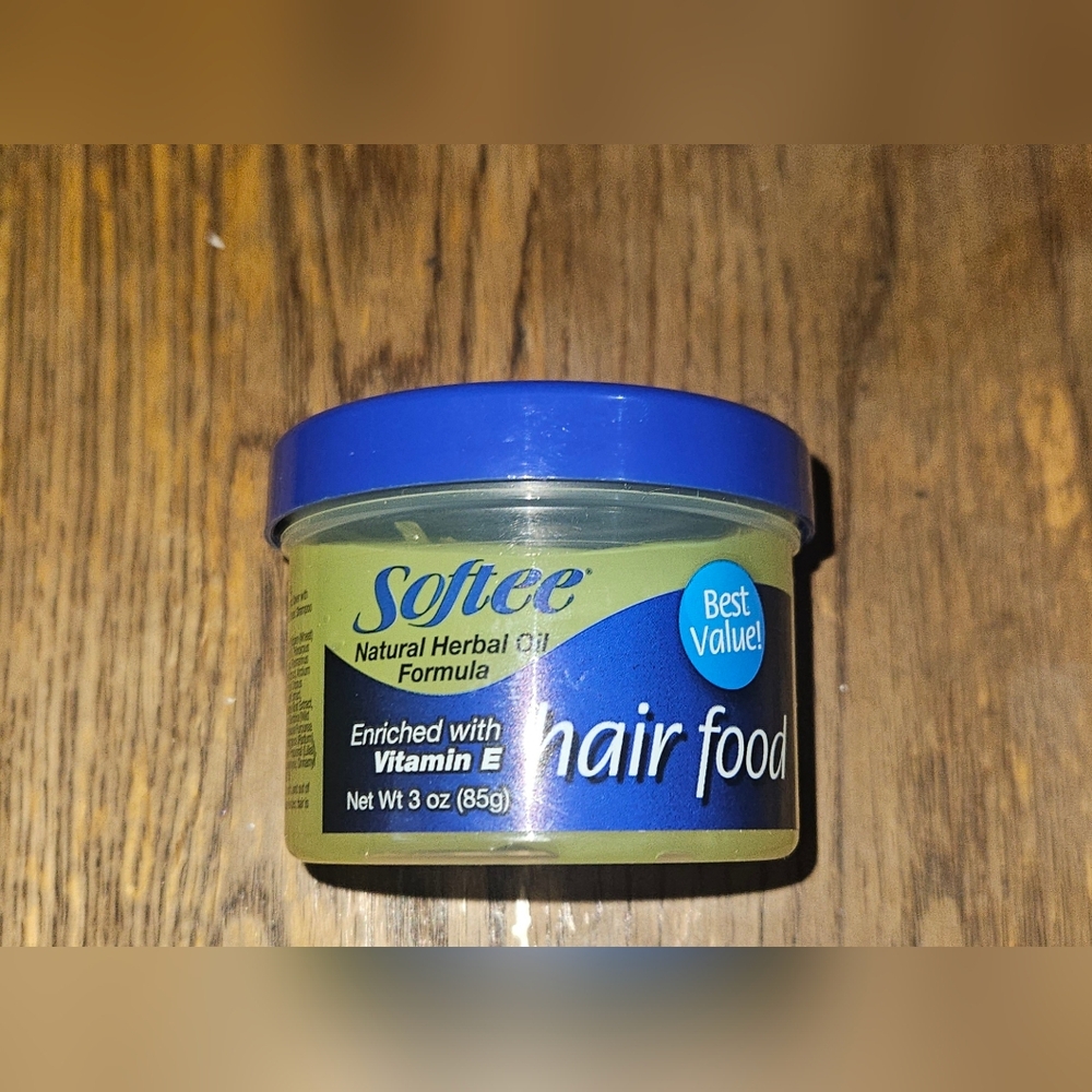 Softee Hair Food with Vitamin E 3oz BNIB
